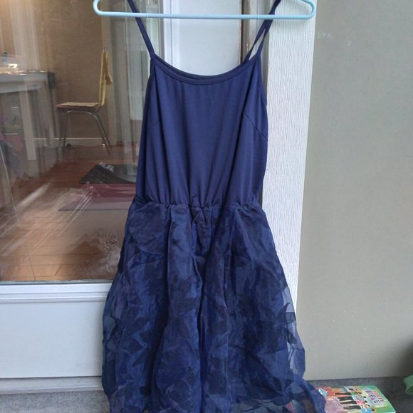 A-Line Tulle Dress in Dark Blue - Picture 2 of 2
